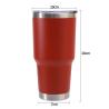 Buy cheap Stainless Steel Car Travel Vacuum Insulated Tumblers With Straw Lids 30oz from wholesalers