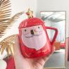 Buy cheap Breakfast Milk Ceramic Coffee Cups 460ml Capacity For Christmas Gift from wholesalers
