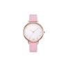 Buy cheap Multi Color Ladies Leather Strap Watches Thin Design With VJ21 Quartz Movt from wholesalers