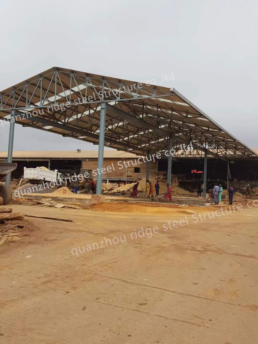 Sandwich Panel Steel Structure Warehouse Prefabricated Industrial Shed Onsite Installation