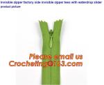 zipper manufcturer 5# 7# nylon pu/pvc/tpu coated waterproof zipper close end