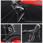 Carbon KOOTU Road Bike 22 Speed 8.6kg Weight No Fork Suspension