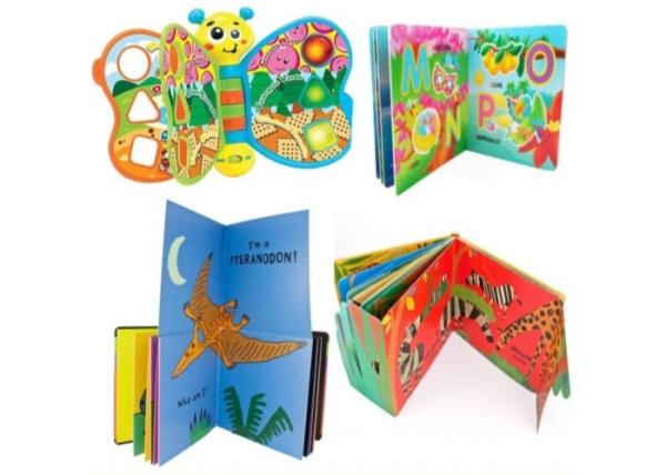 Custom Size Hardcover Board Books With Pop Up Handmade Children Books Paper Gift