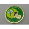 Buy cheap Green Bay Packers Personalized Coins By Brass Struck With PVC Bag Packing from wholesalers