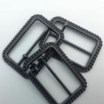Adjustable 3# Iron Metal Slide Buckle Nickel Free For Variety Bags