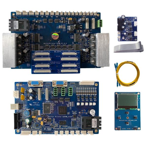 Buy cheap UV Flatbed Inkjet Board G5i Four Head Metal Plate PVC Acrylic Board Leather Advertising Printer Board from wholesalers
