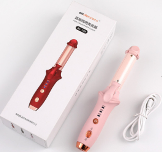 3 Modes 4000MAh Rechargeable Hair Straightener Curler