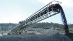 Iron Ore Transfer Belt Conveyor 200Kw 1200mm Width Mining Transportation Heat