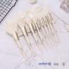 Buy cheap 9pcs White Natural Hair Makeup Brush With Cosmetic Bag from wholesalers