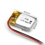300mAh 3.7V Li Poly Rechargeable Battery Pack , KC Lipo Battery Pack 501743