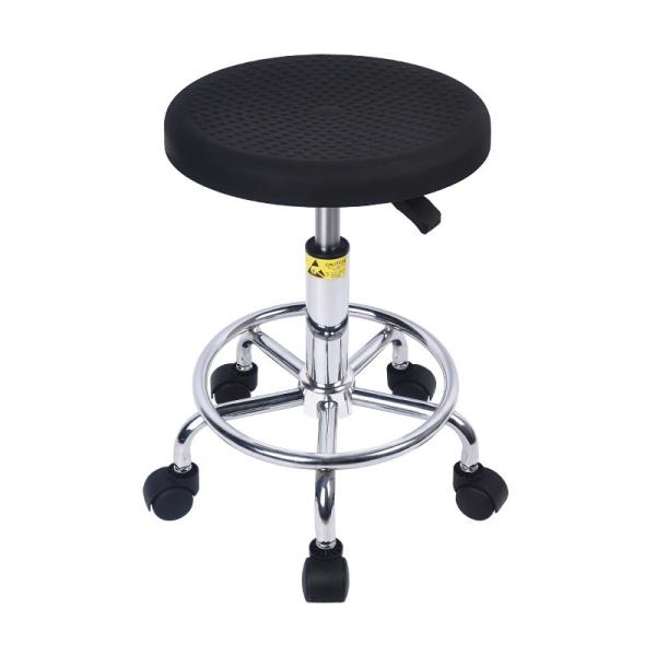 Buy cheap 33mm Pu Chair Lab Antistatic Chairs Hospitals Esd Chairs With Wheels from wholesalers