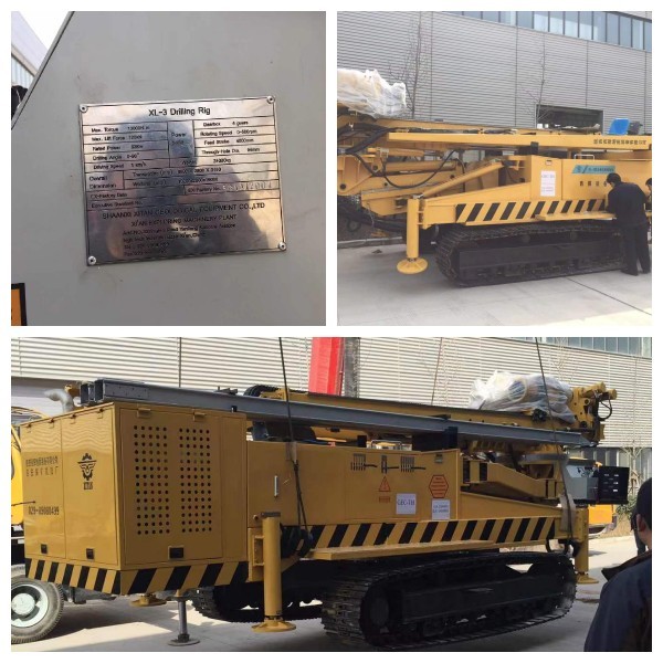 Cummins Diesel Engine Engineering Exploration Drilling Rig for Pipe Drilling in Russia