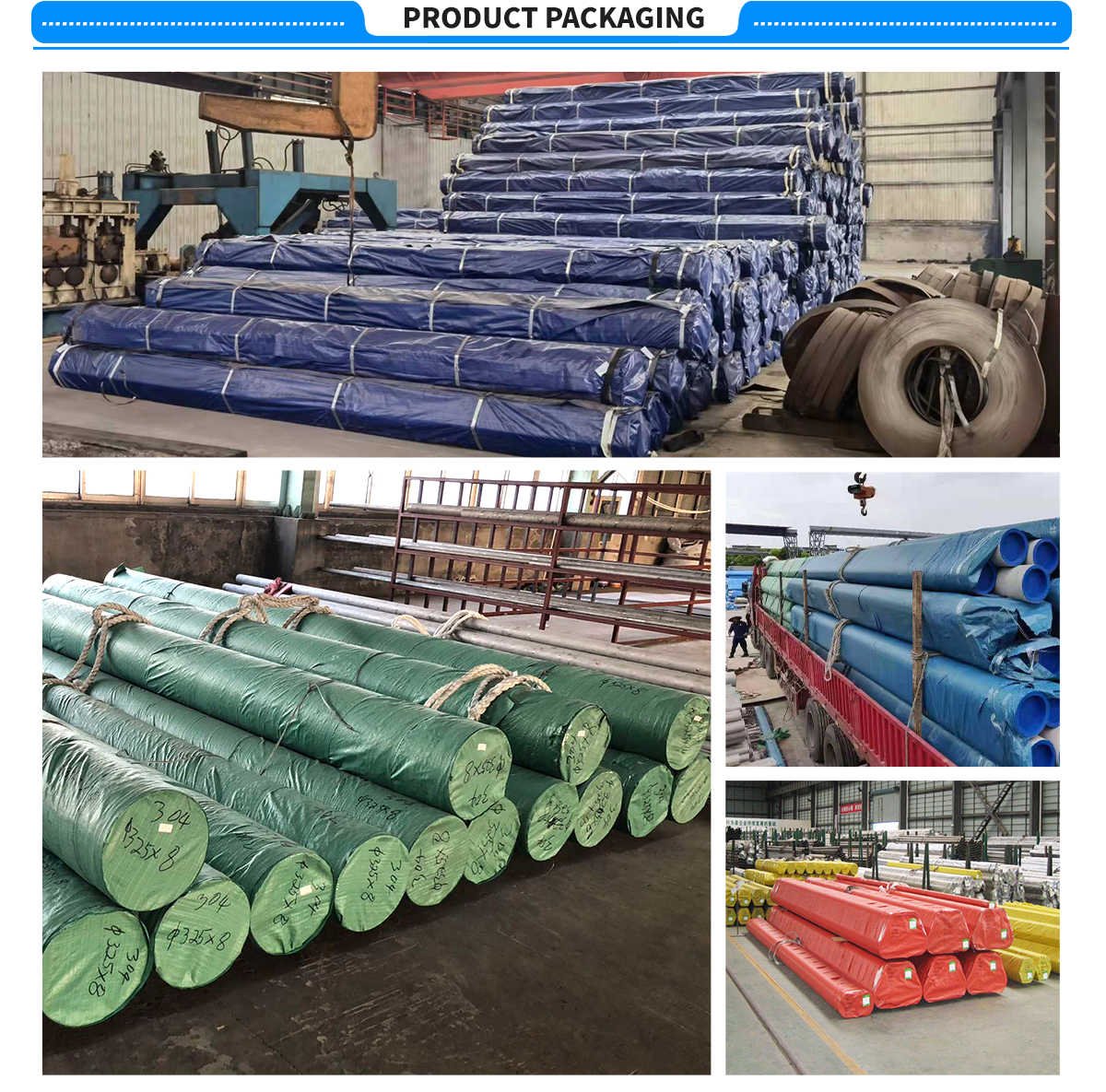 ASTM 2205 2507 Stainless Steel Pipe Laser Tube Cutting Mirror Finished 6m Length