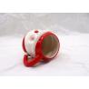 Buy cheap Holiday Christmas Ceramic Santa Face Mugs , 3D Strong Dolomite Coffee Mug from wholesalers