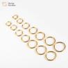 Buy cheap GD Same Paragraph Titanium Steel Jewelry Hip Hop Circle Burst Round Hoop Earrings from wholesalers