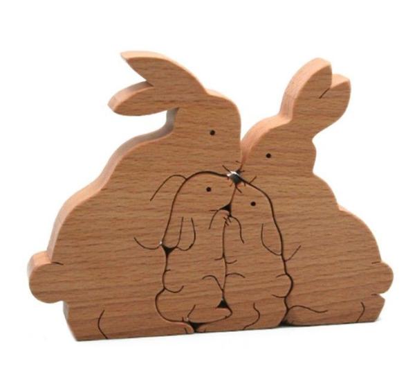 Buy cheap Eco-friendly Wooden 3D Building Blocks Creative Art Gift Home Ornament Decoration Solid Wood Kids Toys DIY wooden toy from wholesalers