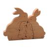 Buy cheap Eco-friendly Wooden 3D Building Blocks Creative Art Gift Home Ornament Decoration Solid Wood Kids Toys DIY wooden toy from wholesalers