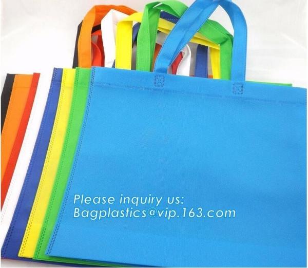 Factory Promotional Custom Logo printed Non Woven Bag， Fashional hot sale