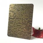 Color Coated Gold Decorative Elevator Steel Plate PVD 201 304 316 Stainless
