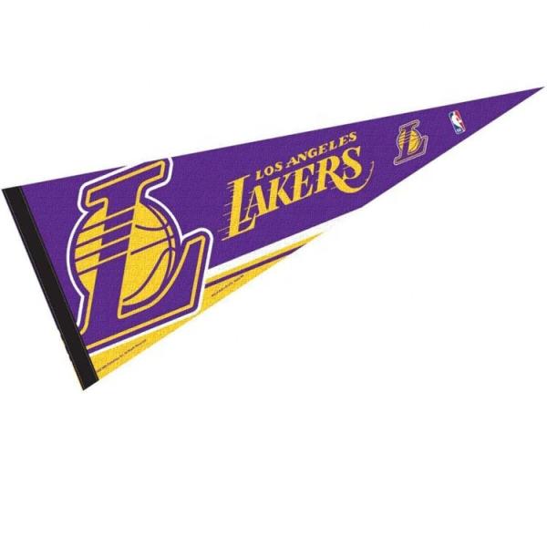 Buy cheap Fade Resistant Felt Pennant Banner , 15x20cm NBA Sport Flags Banners from wholesalers