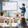 Buy cheap 98 Inch 4K White Board Smart Whiteboard Interactive Black Silver from wholesalers
