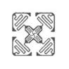 Buy cheap 44 * 44mm die cut size, Wet Inlay H47 for fashion, assest management and logistic from wholesalers
