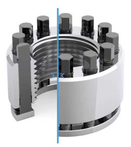Buy cheap Forging Unit Super Nuts FOR Open Die Press Forging from wholesalers