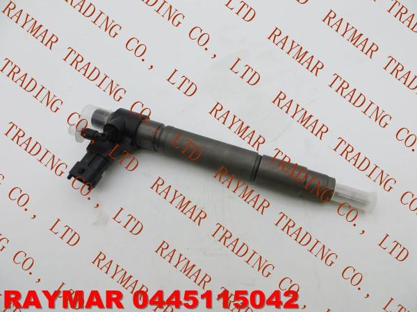 Buy cheap BOSCH Common rail fuel injector 0445115042 for Citroen / Peugeot 96592291, Rover LR001325 from wholesalers