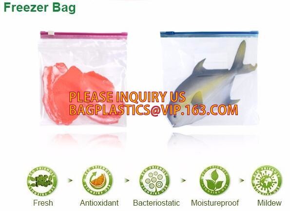 Eco-friendly PE two Track Vacuum Plastic Zipper,PE Hermetic Seal Zipper, Custom Double Seal Plastic Bag /Double Track Pl