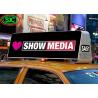 Buy cheap Waterproof Car LED Sign Display Outdoor Full Color Taxi Roof Screen Double Side from wholesalers
