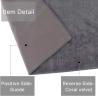 Buy cheap Microfiber Cleaning Cloth Car Cleaning Cloth Kitchenware Wipe Cloth 40x40cm Gray Reusable from wholesalers