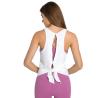 Buy cheap Skin Friendly Ladies Yoga Tops Butterfly Straps Sexy Back Tank Top Nude Feel from wholesalers