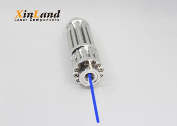 Quality USB Interface Portable 445nm Long Distance Laser Pointer for sale