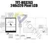 Buy cheap 3.2 Inch TFT LCD Display With Resistive Touch Panel from wholesalers