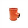 Buy cheap DN100 grooved Threaded Fittings , Stainless Steel Grooved Pipe Coupling from wholesalers