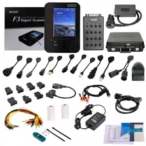 Buy cheap Original Fcar F3-G (F3-W + F3-D) Universal Auto Scanner For Gasoline Cars, Heavy Duty Trucks from wholesalers