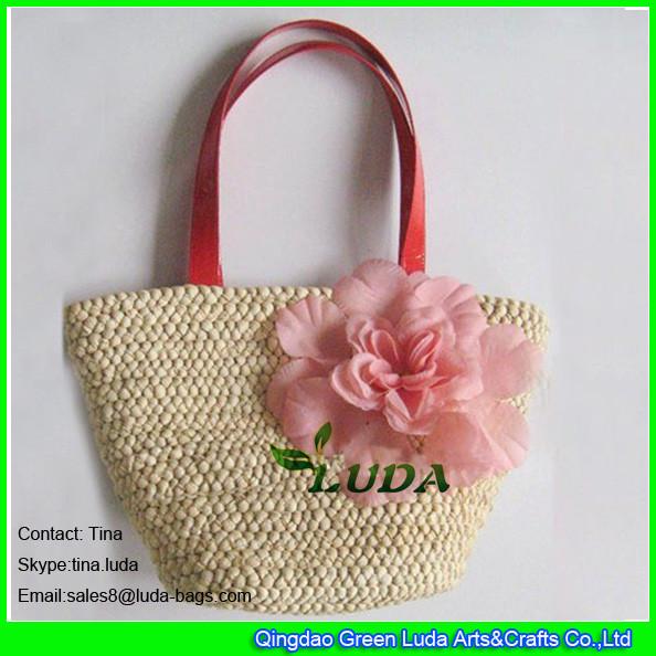Buy cheap LUDA eco bags wholesale straw handbags handmade cornhusk straw bags for summer from wholesalers