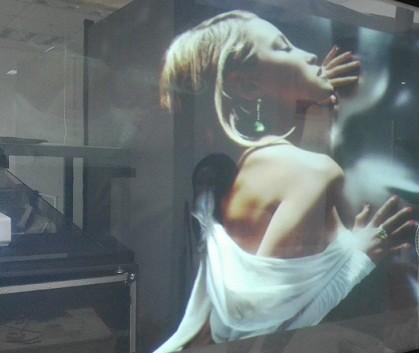 Buy cheap 170 Degree transparent rear projection film For Glass Outdoor Projector Screen from wholesalers