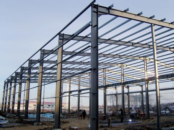 Buy cheap Alkyd Painting Metal Construction Building Custom Prefabricated Steel Workshops from wholesalers