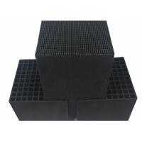 Buy cheap 64365 11 3 Honeycomb Activated Carbon 100X100X50mm Bulk Density 0.35-0.6g/Cm3 product