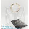 Buy cheap PVC summer waterproof transparent jelly beach shopping shoulder bag for women, Women Colorful Soft Candy Color PVC Handb from wholesalers