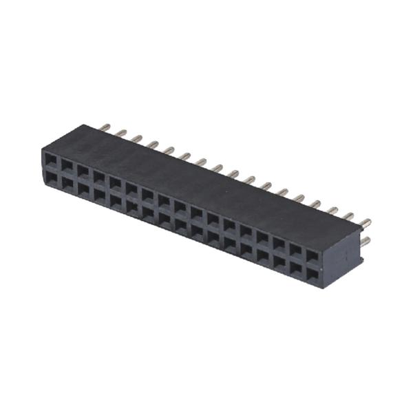 Buy cheap 2.0mm H4.3mm DIP Header Female Straight Dip 2x2 2x40pin Female Header Connector from wholesalers