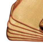 Washable Summer Pet Sleeping Mat Rattan Self Cooling Pad For Dogs