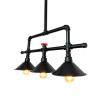 Buy cheap Vintage industrial wind and water pipe chandelier creative three end restaurant bar kitchen long lamp（WH-VP-226) from wholesalers
