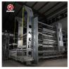 Buy cheap 108-144Birds Poultry Cage 3-4Layers Broiler Raising Equipment from wholesalers