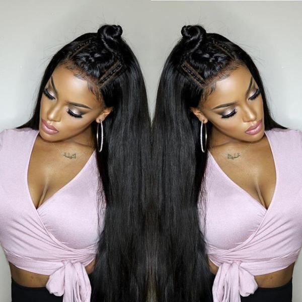 Buy cheap Straight Aligned Cuticle 250% 13x4 Lace Frontal from wholesalers
