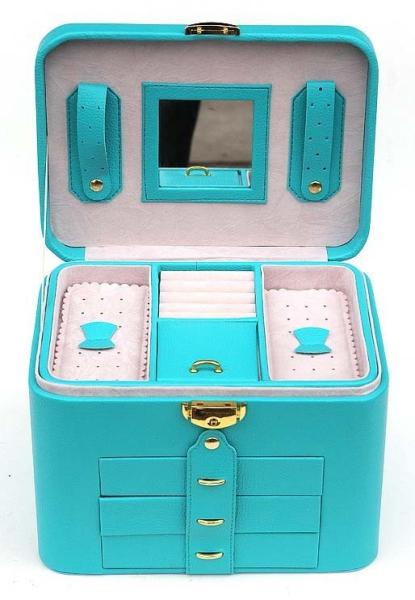 Buy cheap Leather Jewelry Carrying Case , Valuables Storage Case Eco Friendly from wholesalers