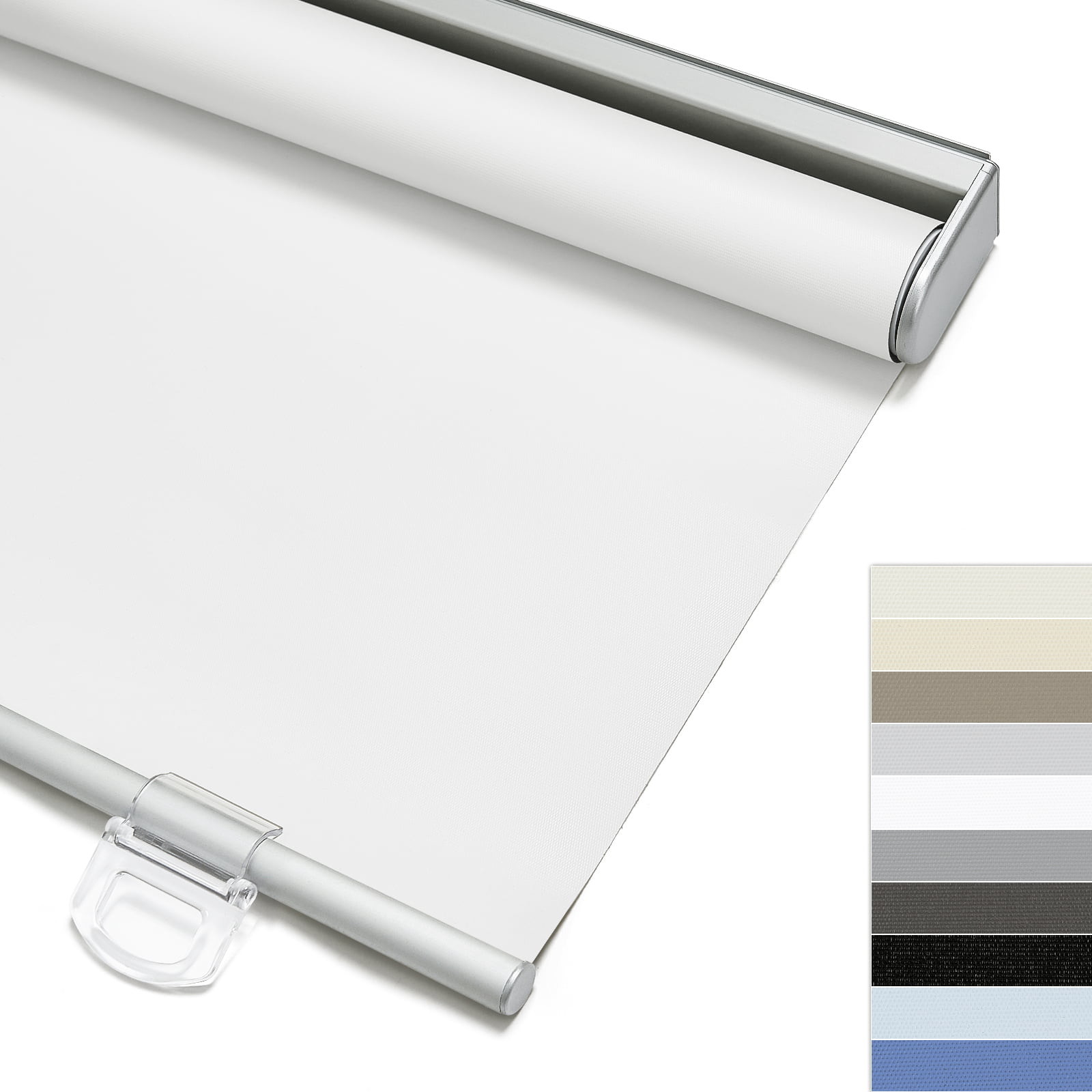 High End Plain Color FR 3m Width Blackout Roller Blinds Fabrics For Hotel