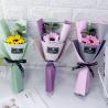 Buy cheap Cross border hot selling sunflower eucalyptus single bouquet, Teacher's Day gift, teacher soap flower, Valentine's Day promotion bouquet from wholesalers