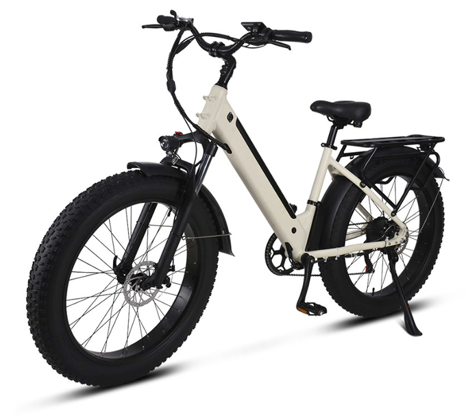 EB11 26"X4.0 Step Through Fat Tire Electric Bike 250/750/1000w